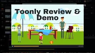 Toonly Review & Demo - Creating Your First Project With Toonly