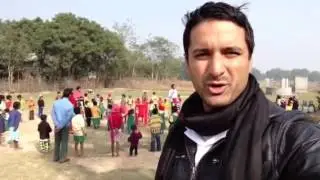 Charity work in India