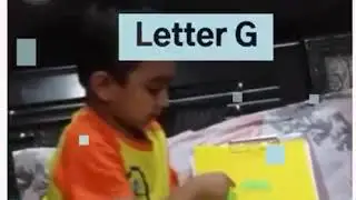 11 July Activity for Preschool-Introduction of letter' G '