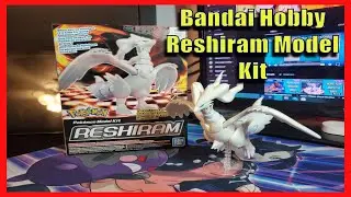 Reshiram Model Kit by Bandai Hobby | Pok&eacute;mon Unboxing and Set Up