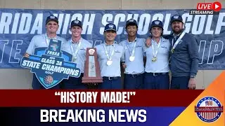 Школа Дуайер вошла в историю! Шокирующая победа в гольфе Florida State! 🔴 СВЕЖИЕ НОВОСТИ В ПРЯМОМ...