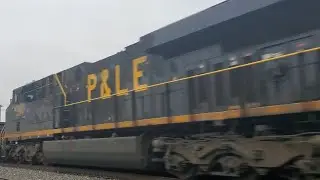 CSX 1875 P&LE  Heritage Unit Train Meet 