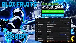 BLOX FRUITS CONTROL REWORK SCRIPT  PASTEBIN   AUTO FARM  FARM MATERIAL  RACE TRIAL  & NO KEY 🍊🐯