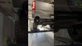 F150 5.0 Flowmaster super 40 split dual exhaust #catbackexhaust #customexhaust #f150 #f150nation