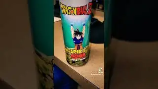 dragon ball z energy drink spirit bomb #shorts #dragonball