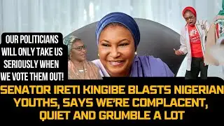 Senator Ireti Kingibe - Nigerian Youths Are Complacent, Quiet & Grumble A Lot #nigeria #subscribe