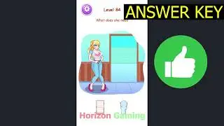 Brain Test: Nurse Story Puzzle LEVEL 84 What does she need - Gameplay Walkthrough Android IOS