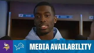 Detroit Lions players meet with the media | 2025 NFL Regular Season Week 9: Lions vs. Vikings
