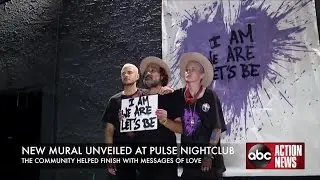 Mural unveiled at Pulse Nightclub