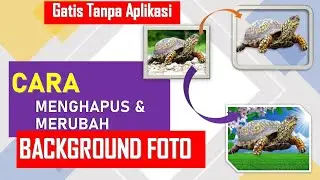 cara menghapus background foto gratis