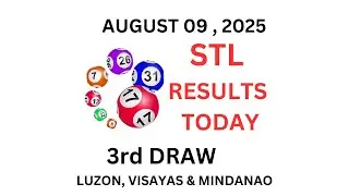 STL LIVE 3rd Draw Results 7:00 PM Daily Results Today  August 09, 2025