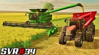 FS22 SVR#34 - LA JD S680 EN LA COSECHA DE ARROZ RINDIENDO 8.5T/HA