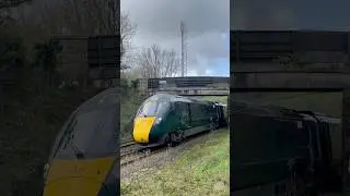 802110 passing under Respryn bridge #railwaycontent #trainline #trainspotting #gwr #railway #bodmin