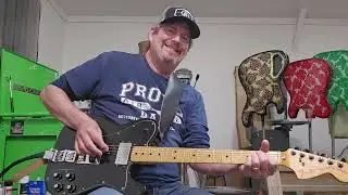 Forrest Lee Jr's Lick of the Day 3-11-24 - on the MSP Pedal Bender guitar!