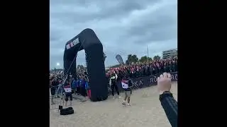 Ironman Calella 2025, earlybird! Full motivational speech! First in the water!! 