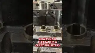 Dart 351C gets some precision machine work #performancecars  #enginebuilder #tips #smallblockford