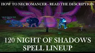 Night of Shadows - 120 Spell Line Up and Casting Order - How to EverQuest Necromancer
