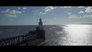 Drone video of Blyth in Beautiful Northumberland, UK