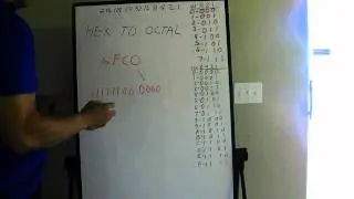 Binary Conversions in Under One Minute-10:  Hex to Octal Conversion.