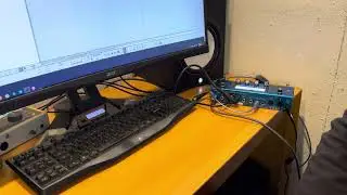 Quick latency & tracking low strings GM-800 video.