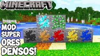 Minecraft 1.12.2 MOD SUPER ORES DENSOS! Dense Metals Mod Espa&ntilde;ol!