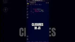 Advanced JS Concept: Closures in JavaScript ES6 #shorts #javascript #programming #youtubeshorts