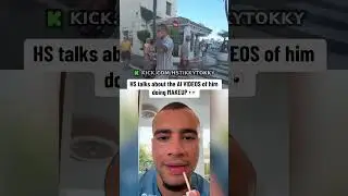 HS talks about the AI videos of him doing MAKEUP 👀