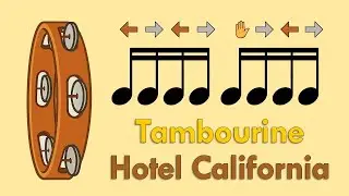 Easy Tambourine Play-Along | Hotel California