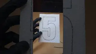 1 to 1000 number challenge #craft #number #challenge #foam #asmr #foamcutting
