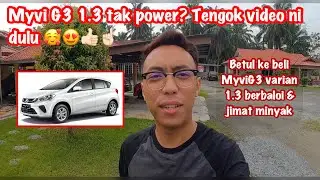 BEST KE MYVI G3 1.3 BAWAK JALAN JAUH? | JOM KITA TEST (PICK UP,OVERTAKE,KERETA RASA UNDER POWER?)