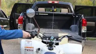 Loading ATV into vehicle using the Tug-Along&trade;