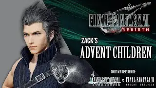 Zack Advent Children MOD | Final Fantasy VII Rebirth (Advent Children Outfit MOD)