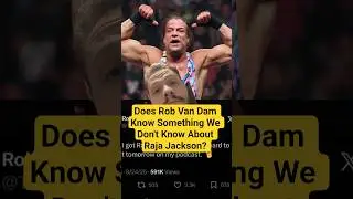 Rob Van Dam In Support Of Raja Jackson? #robvandam #rajajackson #psychostu #rampage #otgpraying