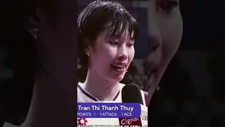 Best player of Vietnam T4 #vietnamvolleyball  #tranthithanhthuy  #volleyball #volleyballteam
