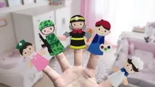 ☆ Finger Family -  JOBs ☆ Kids Songs ☆ Harmonious Rhymes ☆