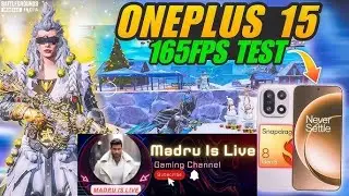 BGMI Oneplus 15 With Pro Players Live Day 12 #bgmi #165fps #oneplus15 #live #mobile #pubg #india