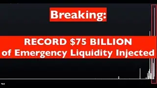 Breaking: Banks Request a RECORD $75 BILLION from the Fed's Standing Repo Facility