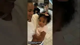 Ciara shared video in mall school shopping with her four little ones