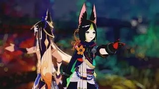 【 Genshin Impact MMD 原神 】Fragile【 Cyno & Tighnari 】