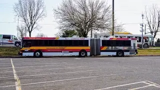 MTA Maryland 1997 NABI 436 08 American Ikarus #9619 Walkthrough