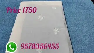 White organdy cotton sarees with price