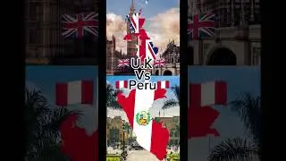 U.K vs Peru | country death match part 26 #shorts #countries #geography #whostrongest