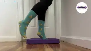 Balance Pad Single Leg Bounce