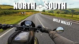 NORTH TO SOUTH WALES ON MY HARLEY DAVIDSON !
