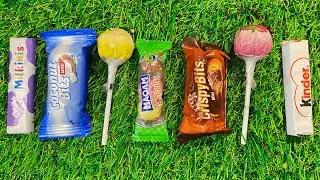 ASMR Colorful Candy Eating 🌈 Rainbow Lollipop, Chocolate & Satisfying Sounds