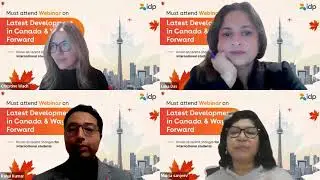 IDP's Webinar on Canada's recent announcements by IRCC