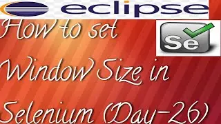 How to set window size in selenium|| Testing tutorial for beginners.
