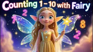 Counting 1&ndash;10 with Magical Fairy ✨ | Kids Numbers Song | Learn to Count for Kids