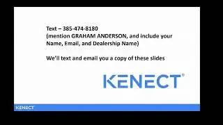 GIE+EXPO Dealer Workshop Kenect-Six Revenue-Generating/Time-Saving Benefits of Using Two-Way Texting