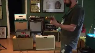 Little Walter Tube Amps 59 with 212 demonstrated by Clay Singletary